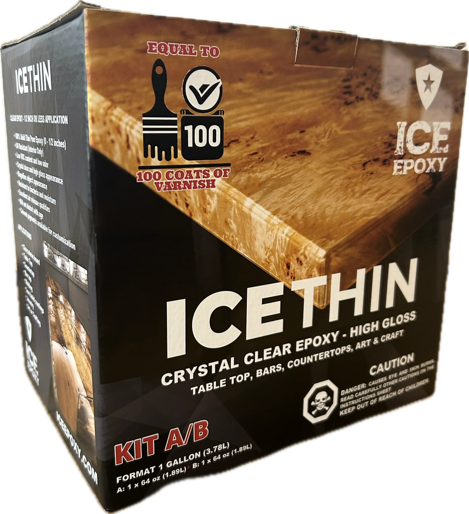 ICE-THIN Flood Coat Crystal Epoxy Ice Epoxy