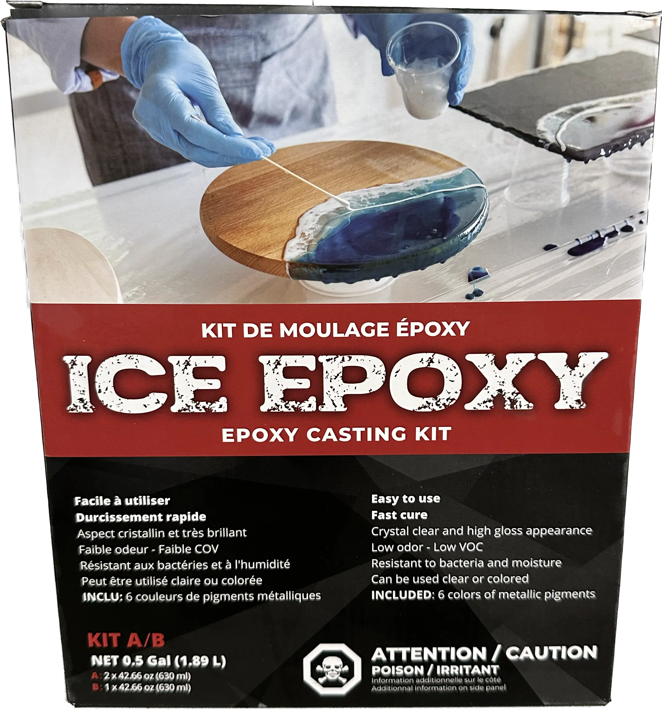 Ice resin casting sales