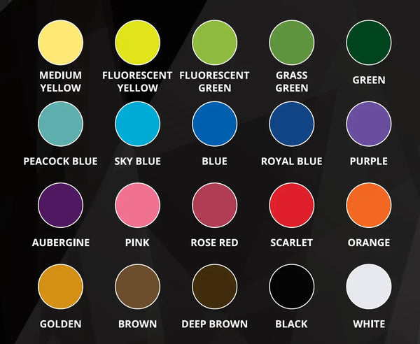 Kit of 20 Dye Colors Ice Epoxy